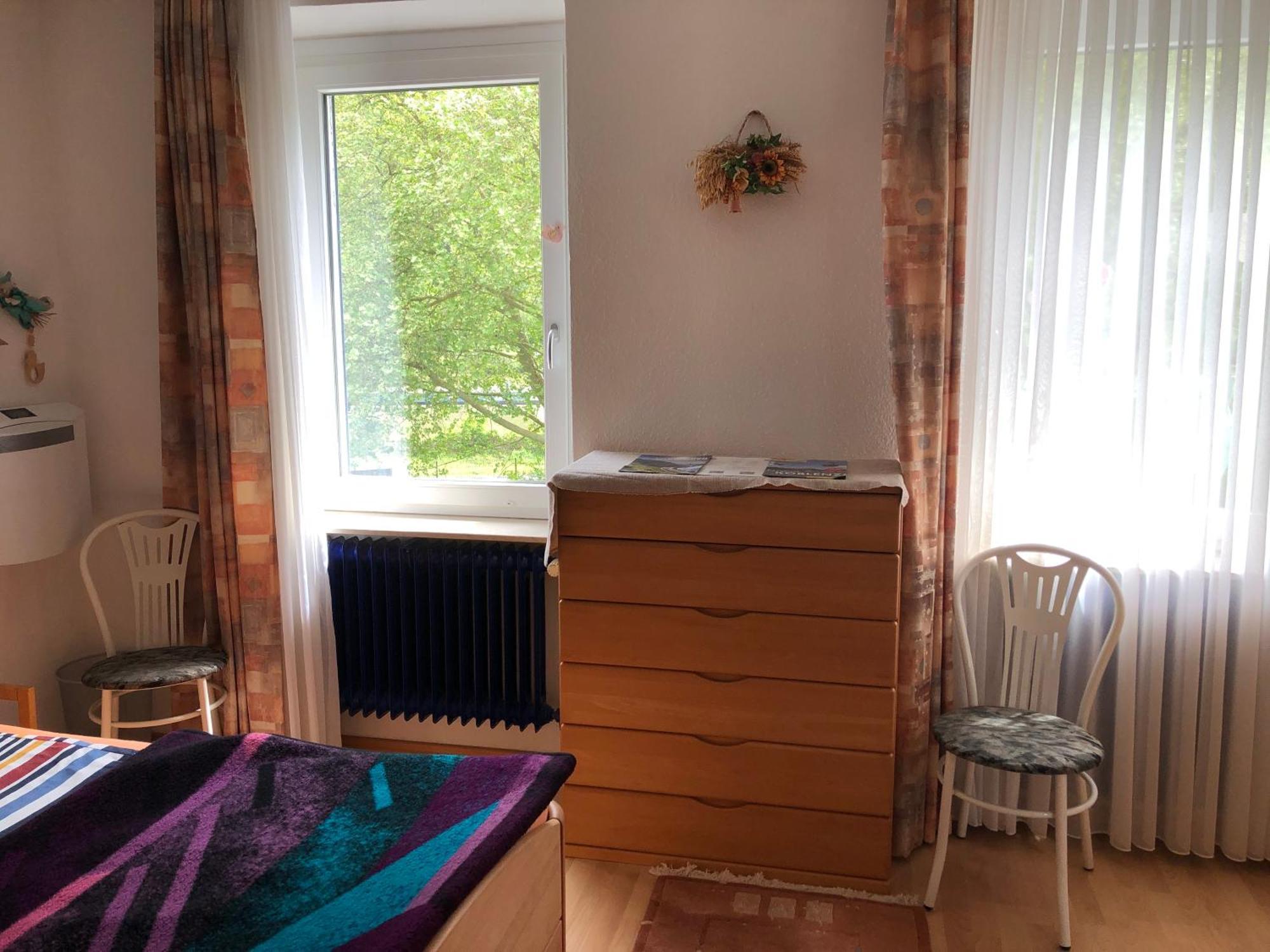 Doppelzimmer Mit Wasserbett Winningen Bagian luar foto